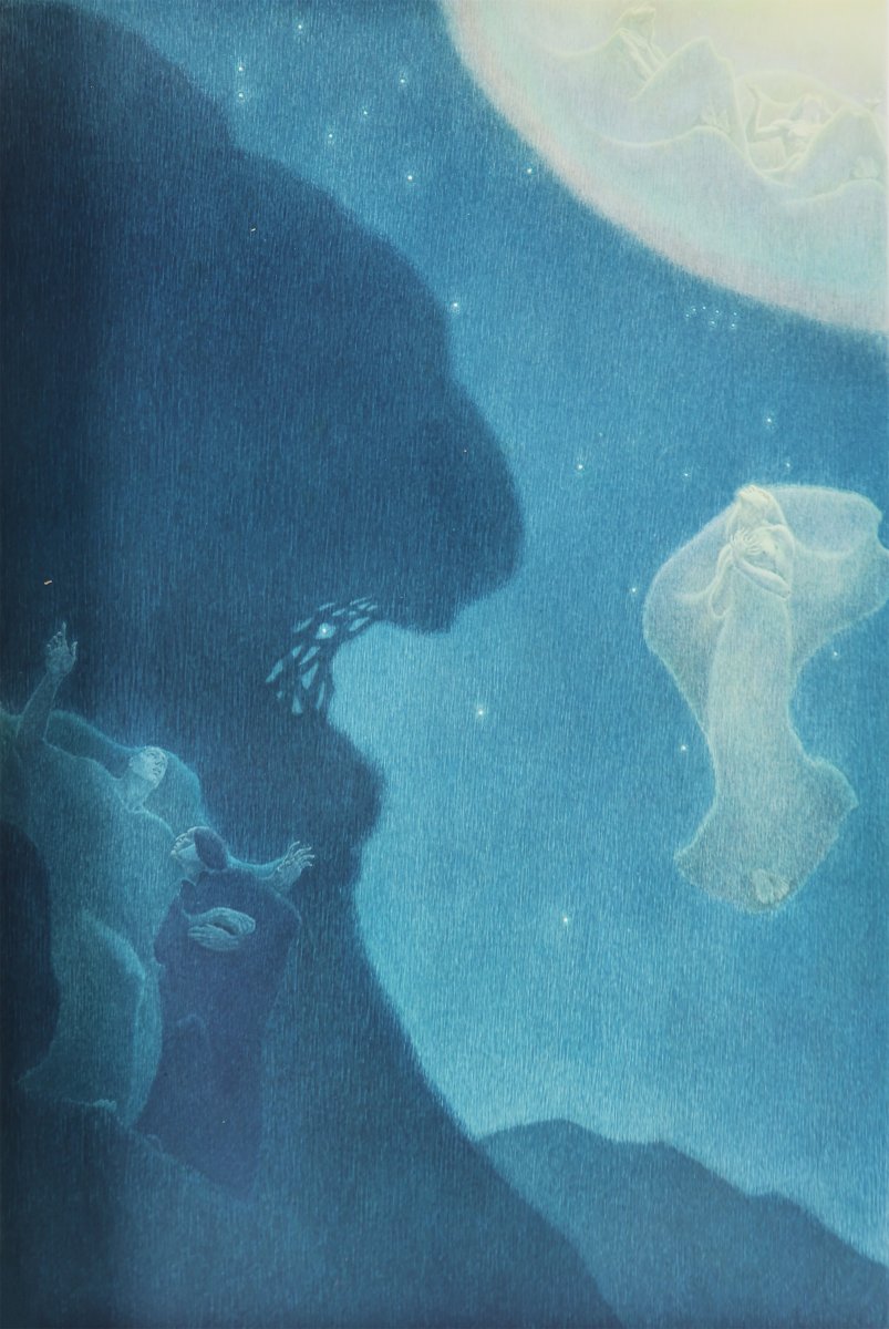 Alighieri Dante. La Divina Commedia. Immagini di Amos Nattini. Milano, 1931-1941-photo-3