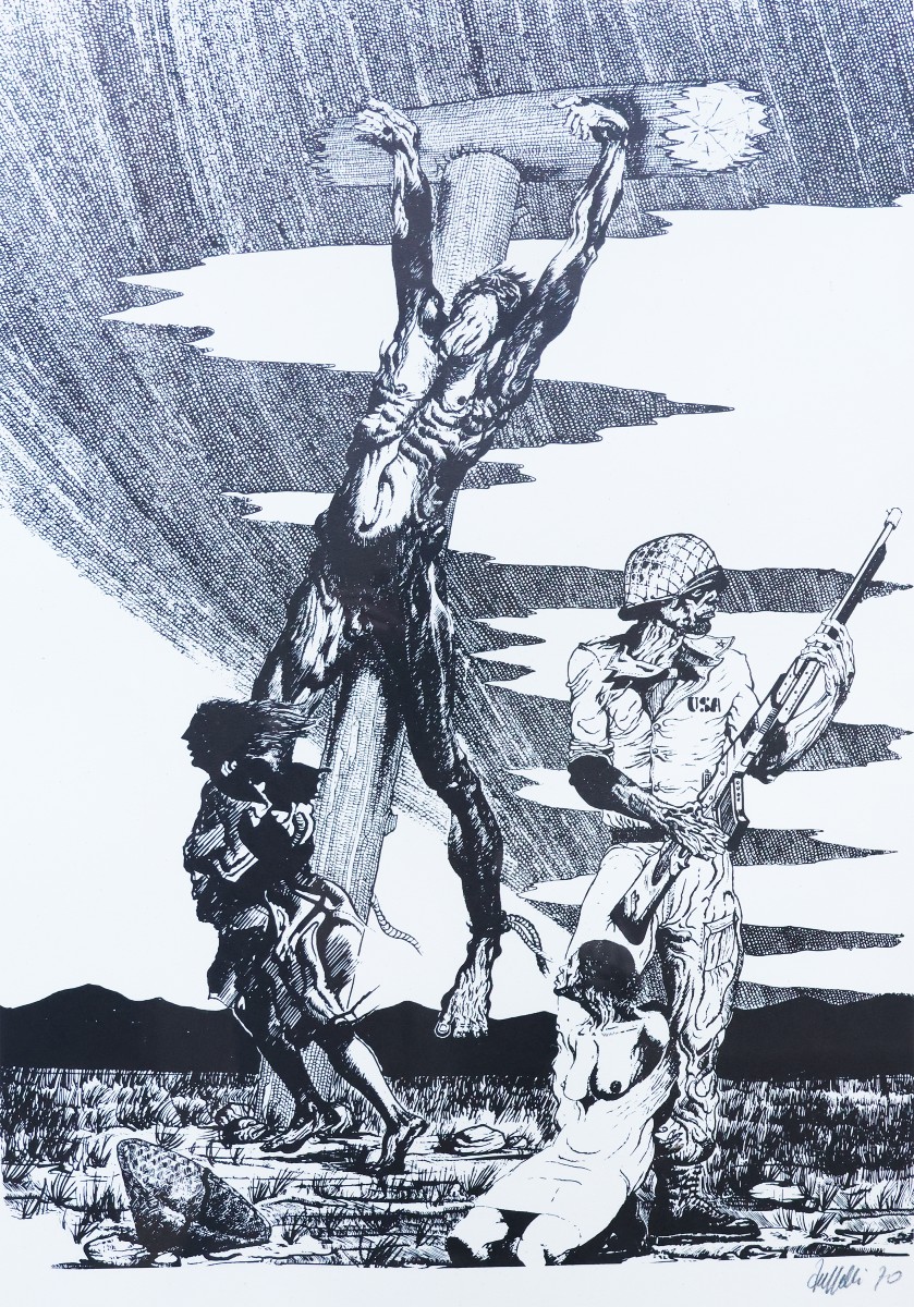 Massimo Zuppelli; I drammi del nostro tempo 1970; cinque opere