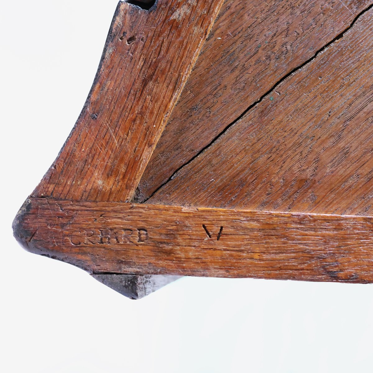 Angoliera con intarsi a motivi floreali, Mathieu Criard, Francia, XVIII secolo-photo-4