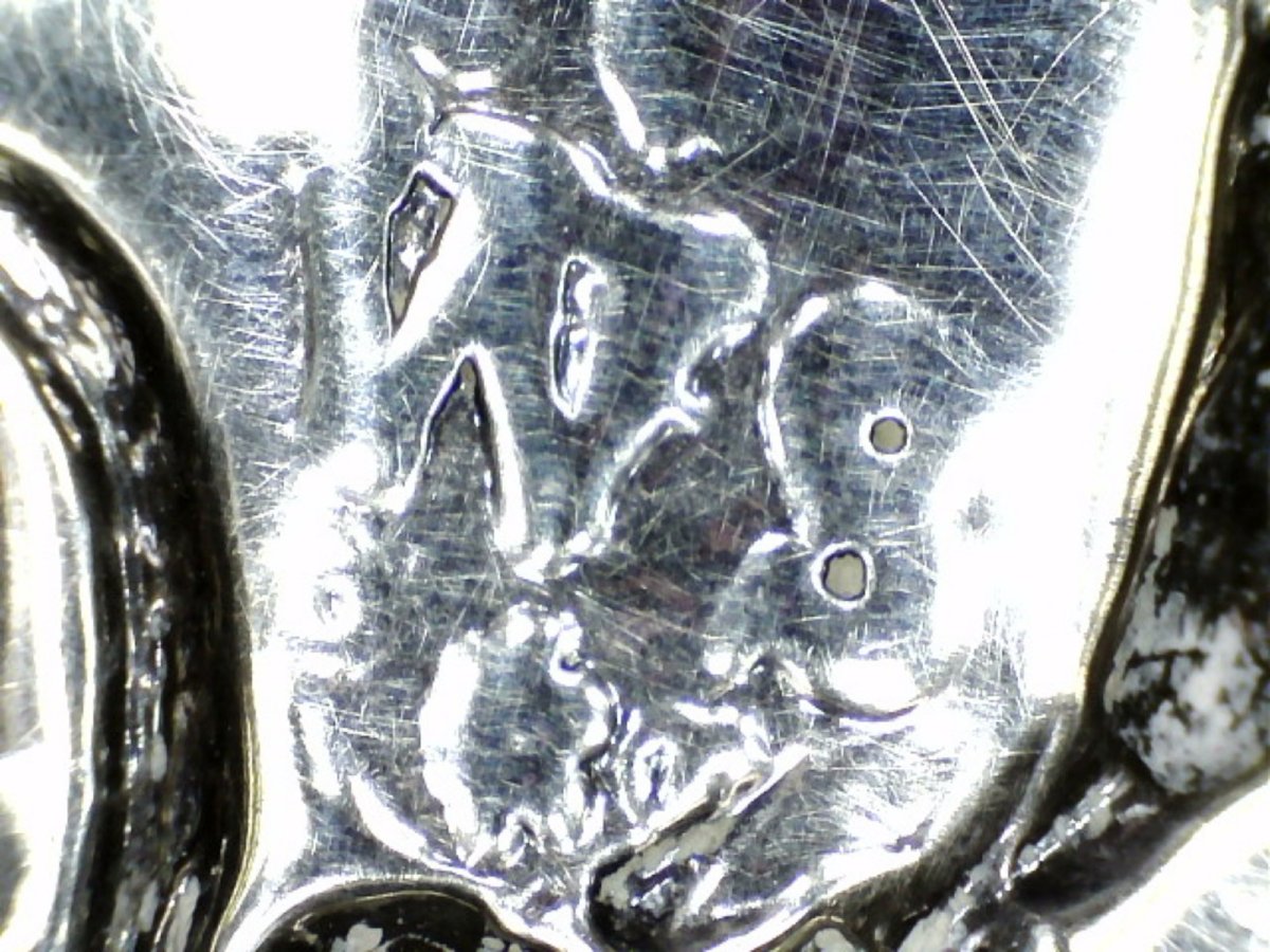 Tankard in argento sterling Carlo II, argentiere WS, Londra, 1676?-photo-5