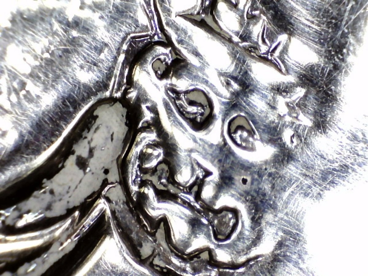 Tankard in argento sterling Carlo II, argentiere WS, Londra, 1676?-photo-6