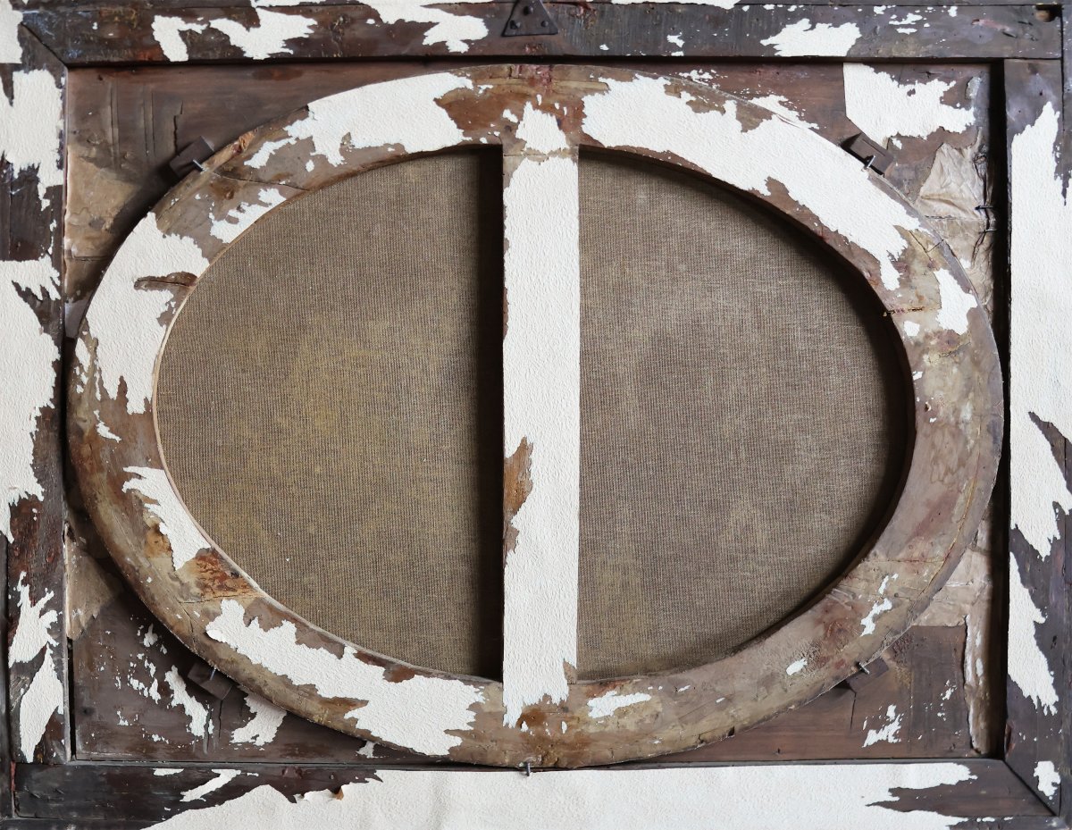 Elisabetta Sirani attr., Bologna 1638 - 1665; Madonna col Bambino dormiente, olio su tela-photo-4