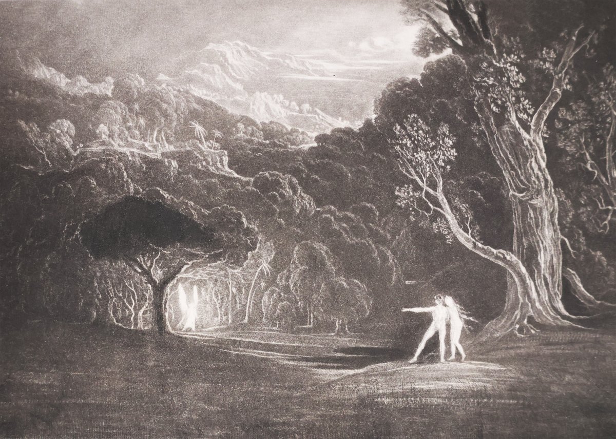 Milton John. The paradise lost of Milton with illustrations by John Martin.. H. Washbourne.1850-photo-4
