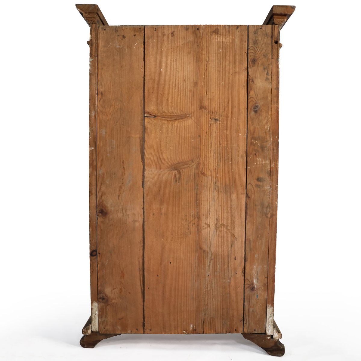 Vetrinetta in legno laccato in verde e oro. Italia, XIX secolo-photo-3