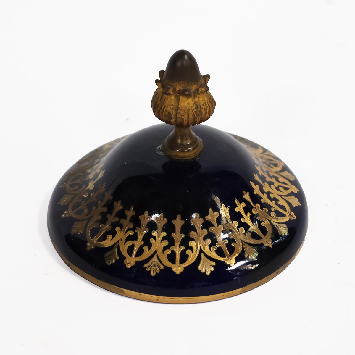 Coppia di vasi Francesi nello stile di Sèvres. Dipinti firmati Rochette. Fine XIX secolo-photo-5