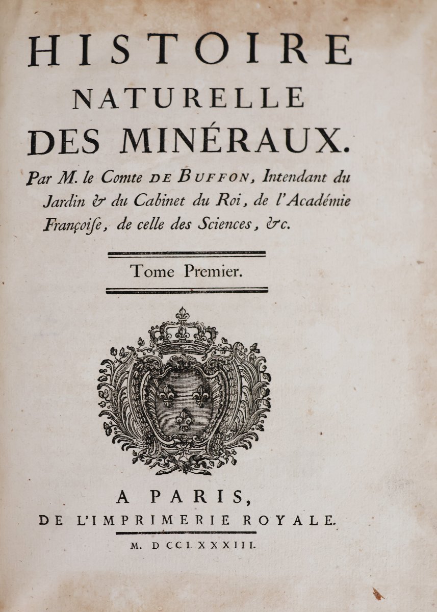 Buffon. Histoire Naturelle, Générale et Particuliére. Paris, de l'imprimerie Royale. 1770-1789-photo-6