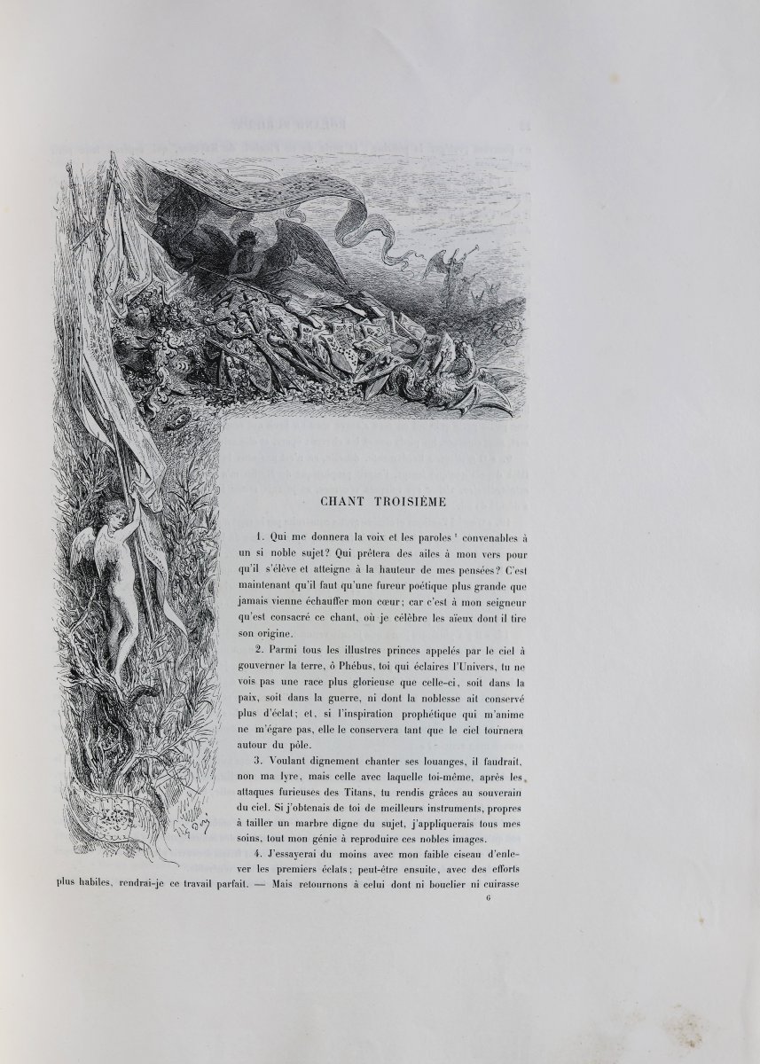 Roland Furieux. Poème Héroïque traduit par A.-J.. Gustave Doré. Paris, Hachette. 1879-photo-2