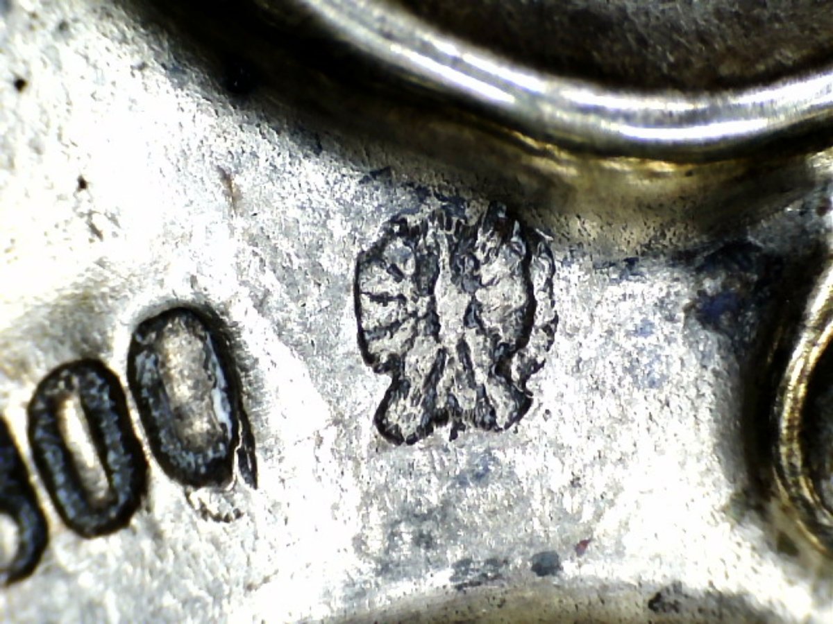 Cesto in argento sbalzato e cesellato, Bruckmann & Söhne, Germania, XIX secolo-photo-2