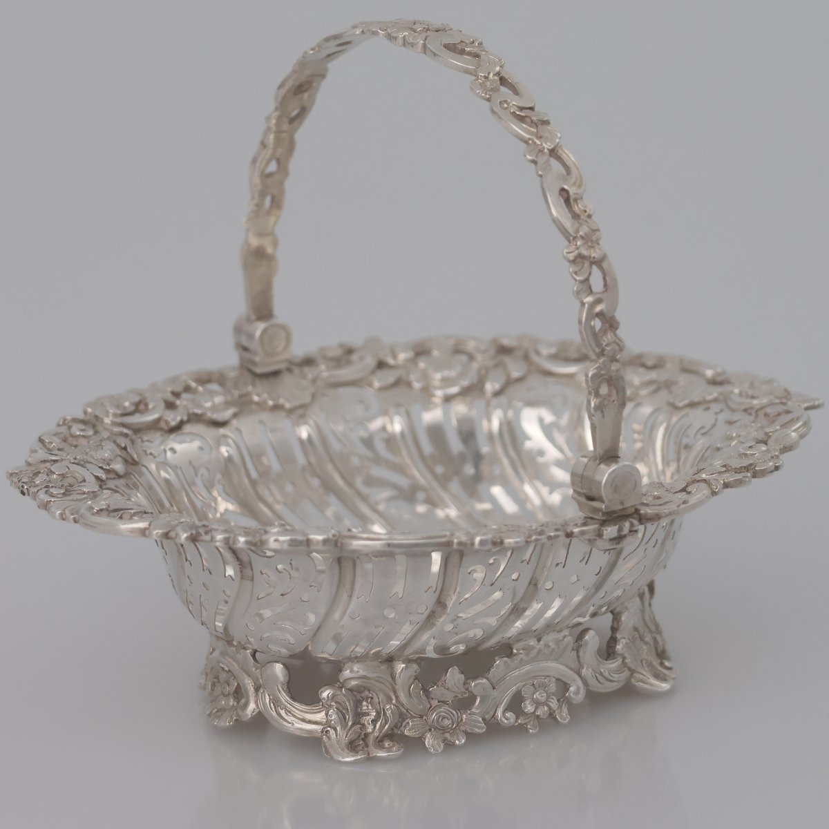 Contenitore per tè Giorgio II montato in argento sterling, Londra, 1754-photo-3