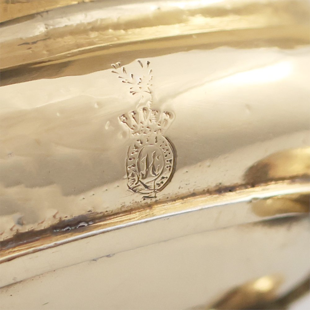 Set di sei saliere in argento vermeil, Solomon Hougham, Londra, 1811-photo-1