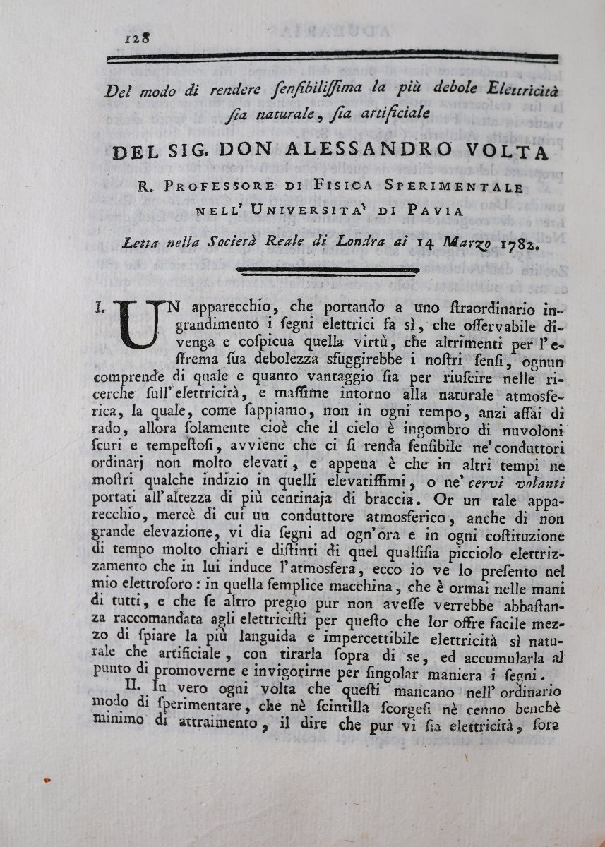 Opuscoli sulle scienze e sulle arti.. In Milano presso Giuseppe Marelli. 1778-1793-photo-4