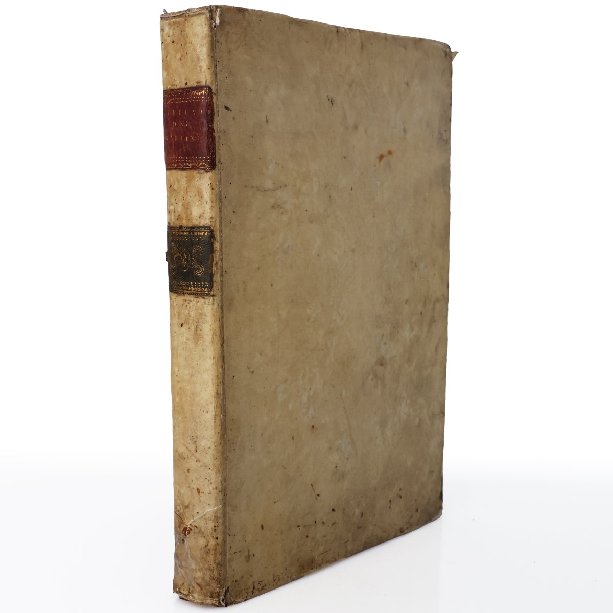 Vitruvio Marco Pollione. L'architettura.. Edizione seconda. Siena e Napoli Bindi e Terres. 1790