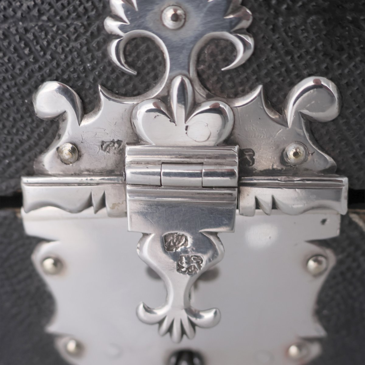 Contenitore per tè Giorgio II montato in argento sterling, Londra, 1754-photo-6