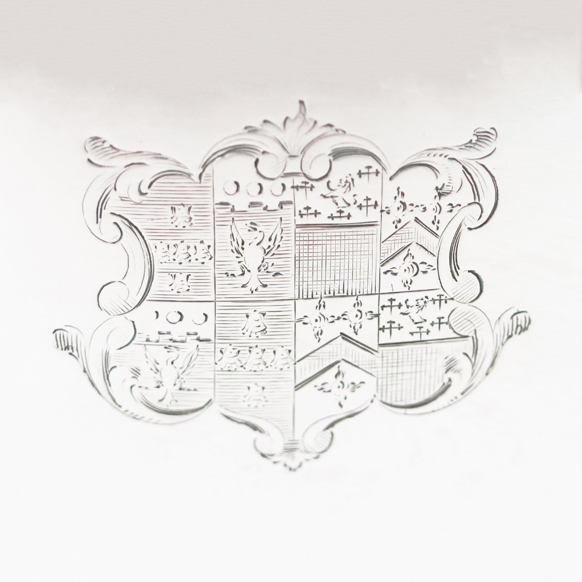 Teiera in argento sterling Giorgio III, Paul Storr, Londra, 1814-photo-1