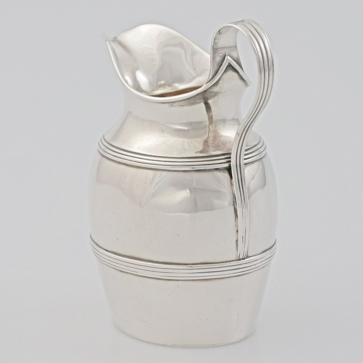 Lattiera in argento sterling Giorgio III, Thomas Oliphant, Londra, 1793-photo-2