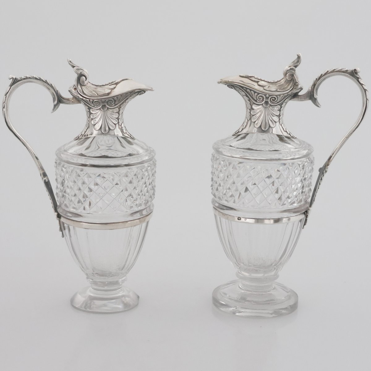 Supporto per condimenti in argento sterling Giorgio III, Paul Storr, Londra, 1808-photo-1