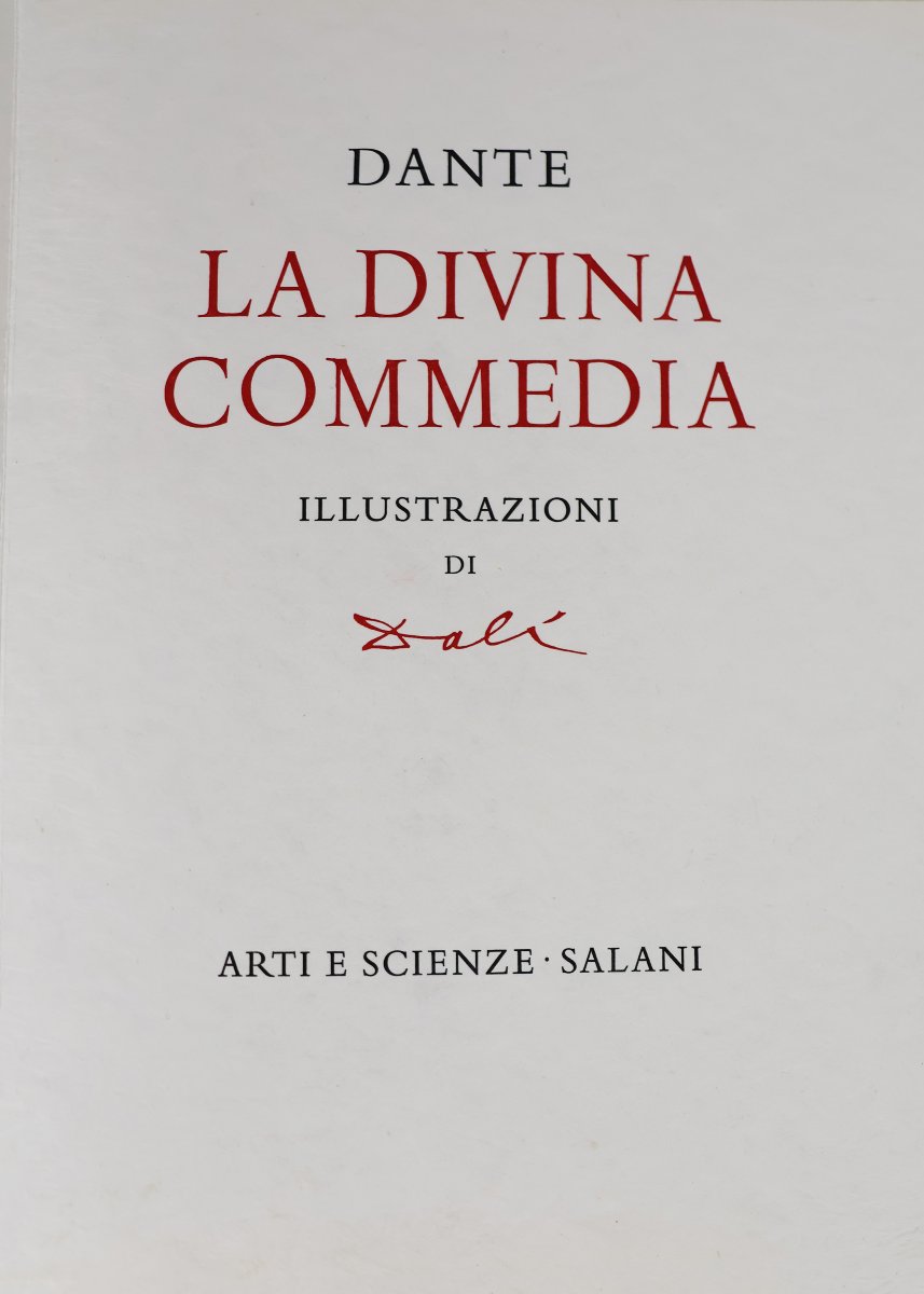 Dante. La Divina Commedia. Illustrazioni di Dalì. Verona: Arti e Scienze, Salani. 1964-photo-1