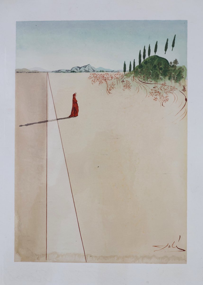 Dante. La Divina Commedia. Illustrazioni di Dalì. Verona: Arti e Scienze, Salani. 1964-photo-4