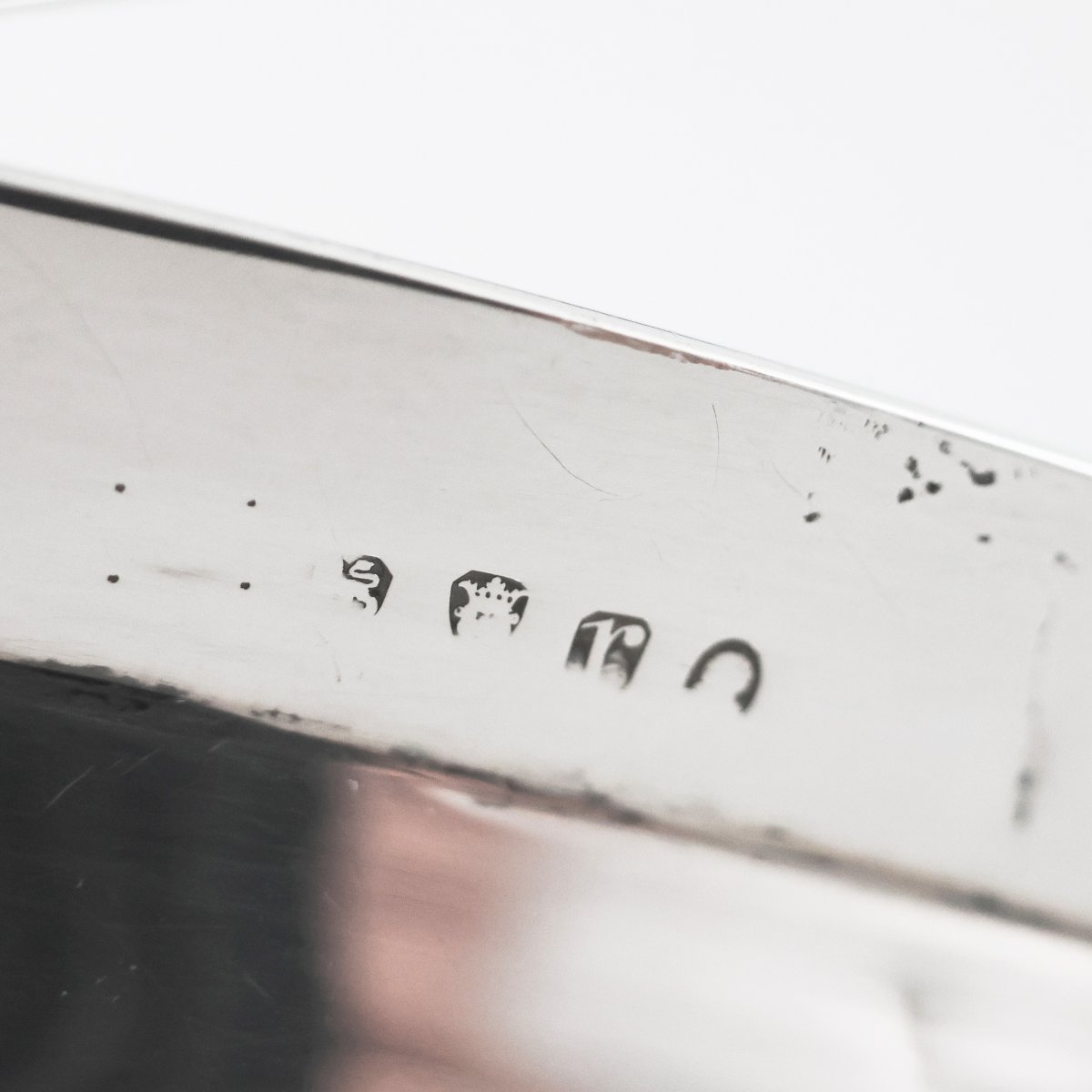Cestino in argento sterling Giorgio III, Londra, 1792-photo-2