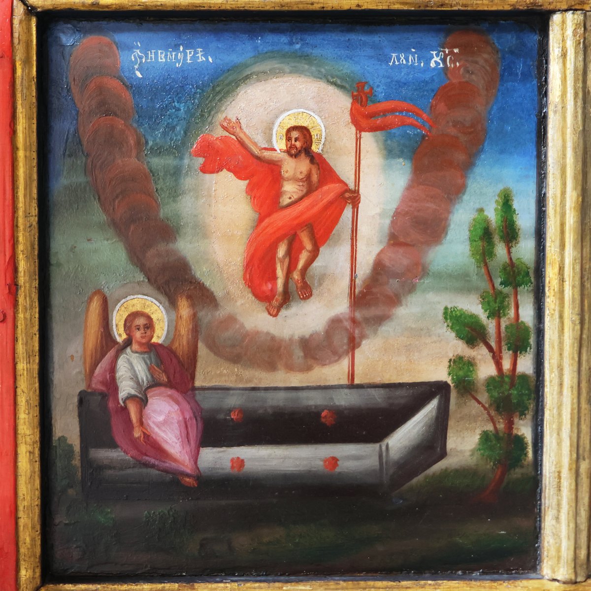 Pollittico: Vita della Maria Vergine e di Cristo, XIX secolo, tempera su tavola-photo-2