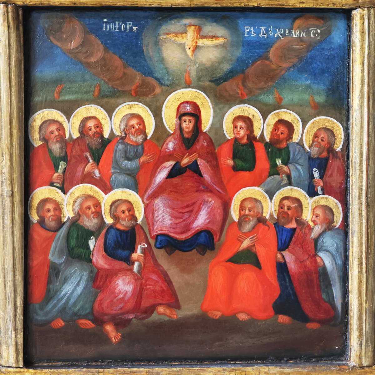 Pollittico: Vita della Maria Vergine e di Cristo, XIX secolo, tempera su tavola-photo-4