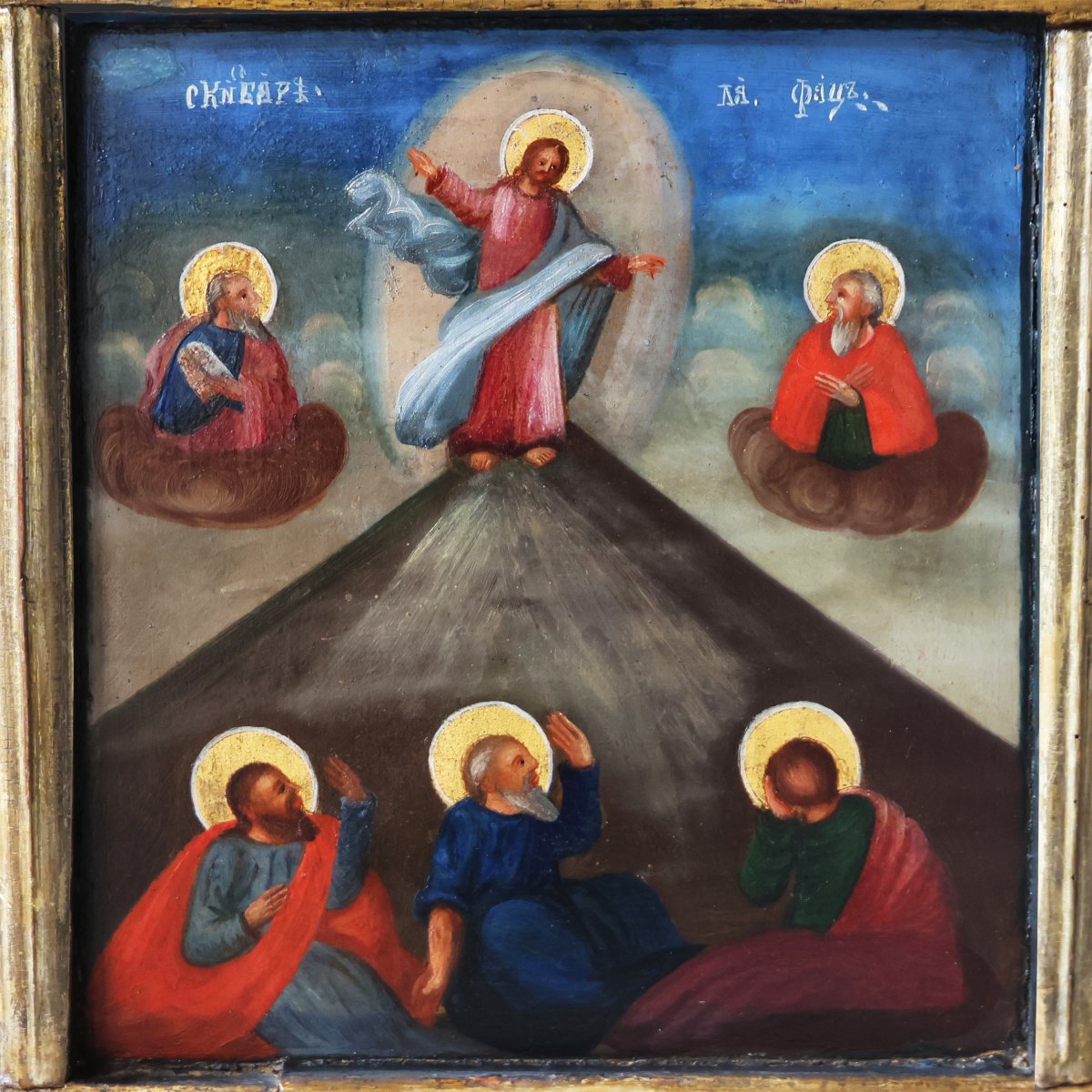 Pollittico: Vita della Maria Vergine e di Cristo, XIX secolo, tempera su tavola-photo-1