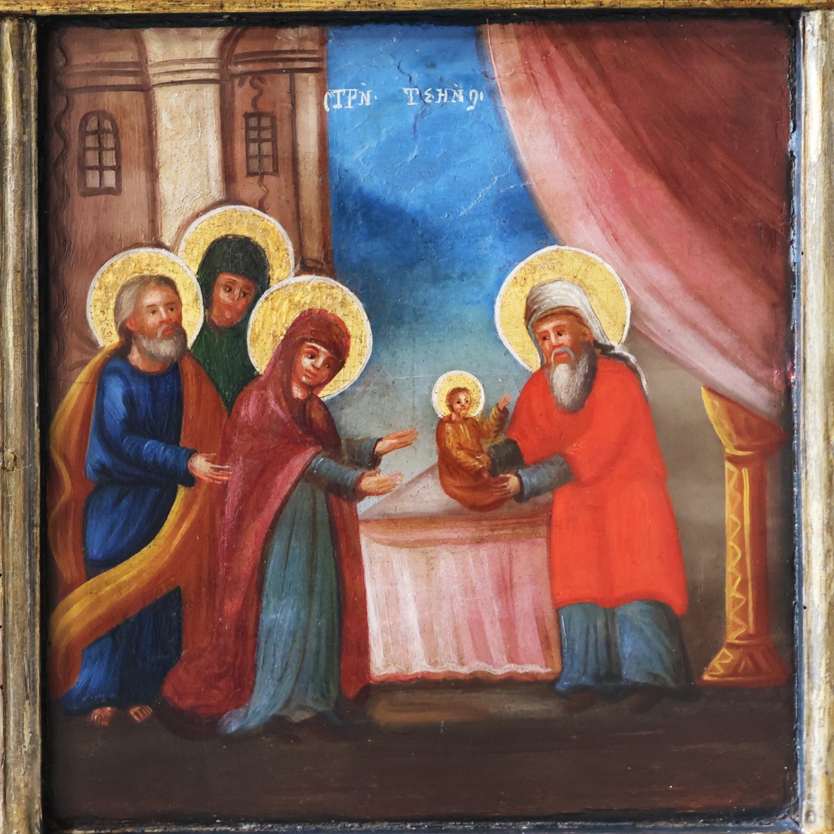 Pollittico: Vita della Maria Vergine e di Cristo, XIX secolo, tempera su tavola-photo-2