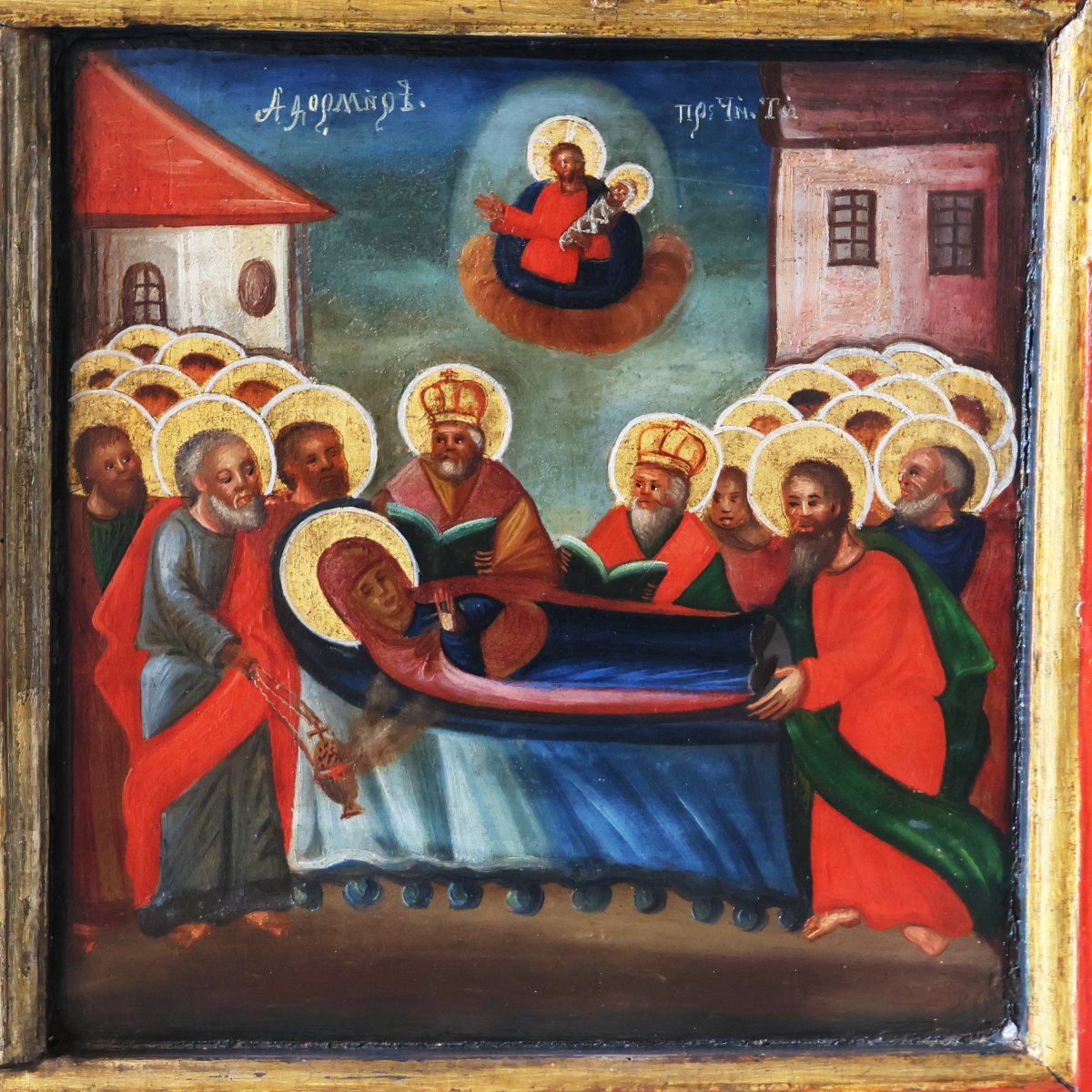 Pollittico: Vita della Maria Vergine e di Cristo, XIX secolo, tempera su tavola-photo-3
