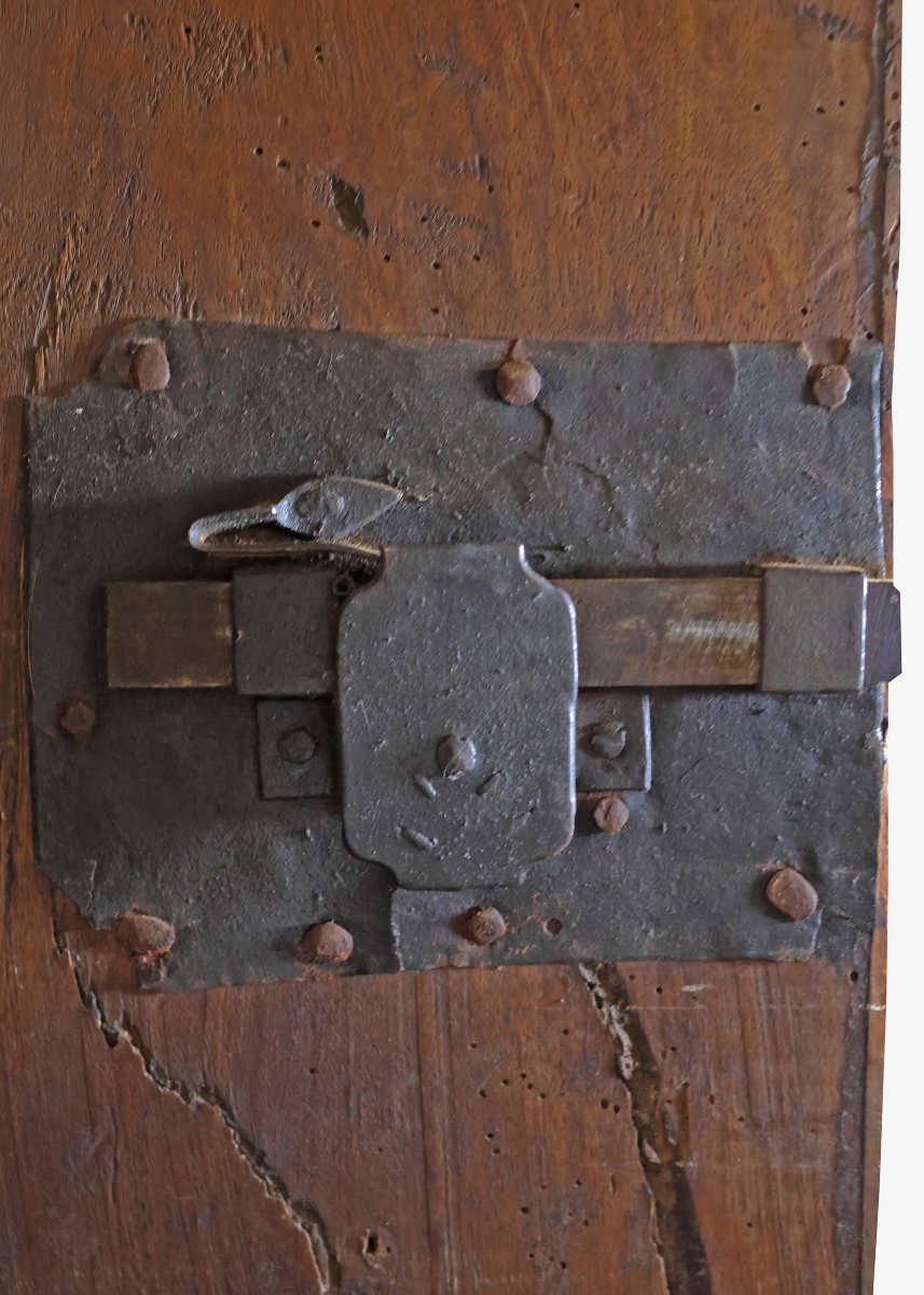 Doppio corpo in legno e radica di noce. Lombardia, XVII secolo-photo-3