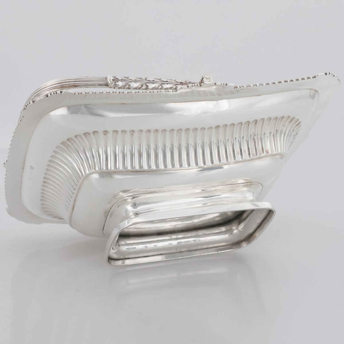 Cesto in argento sterling Giorgio III, Paul Storr, Londra, 1818-photo-1