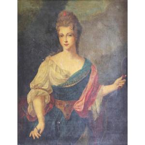 Ritratto di nobildonna, XVIII secolo, olio su tela