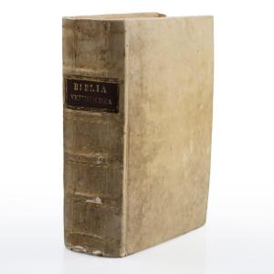 Biblia ad vetustissima exemplaria nunc recens castigata. Venetiis, Nicolai Bevilaquae. 1574