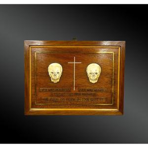 Anonymous (monogrammed Az On The Back Lower Right) - Ob Arm Ob Reich Im Tod Gleich - 1945-1946