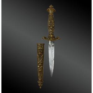 Romantic Dagger - France - XIXth Century