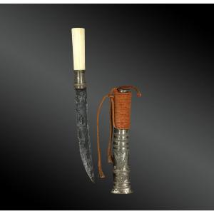 Dagger Called Dha - Burma, Myanmar - XIXth Century