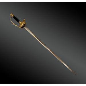 Senior Officer's Sword Of The Republican Guard Model 1849 - France - XIXth Century