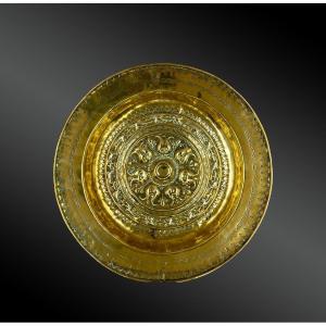 Alms Or Petitions Dish - Nuremberg, Germany - 16th Century