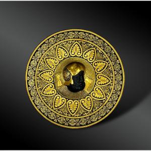 Archer's Cup In The Taste Of Placido Zuloaga (1834-1910) - Eibar, Spain - Circa 1880