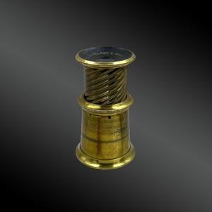Telescopic Optic Signed E. Mazot France Late 19th Century