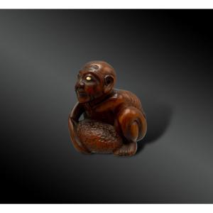 Netsuke Signed Takeyuki - Japan - Edo Period (1615 - 1868)