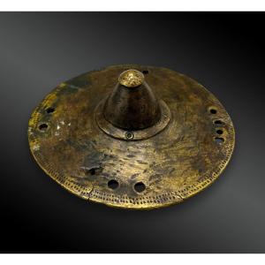 Shield Pendant - Senufo Culture, Ivory Coast - 19th Century Or Earlier