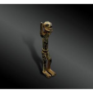 Small Statuette Representing A Nommo - Dogon Culture, Mali
