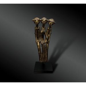 Statuette - Kulango Culture, Ivory Coast And Ghana - Circa 1900