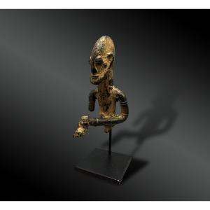 Bust Of A Man With A Very Slender Skull - Dogon Culture, Mali - 19th Century Or Earlier