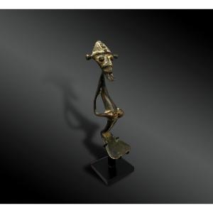 Anthropomorphic Statuette - Kulango Culture, Ivory Coast And Ghana - Circa 1900
