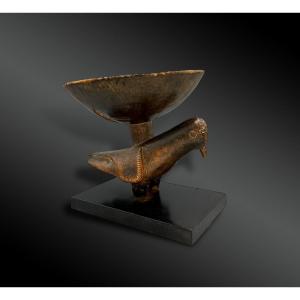 Agere Ifa Divination Cup - Yoruba Culture, Oyo Kingdom, Nigeria - 19th Century 