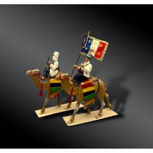 At The Pewter Plate, Maison Lucotte - Two Riders Of The Saharan Camel Company