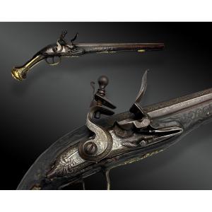 Flintlock Pistols For The Eastern Market, European Work, 19th Century