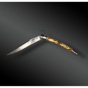 Chatellerault Type Folding Knife - France - 19th Century