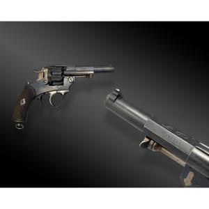 Regulation Revolver Model 1874 For Officers. France, Year Of Manufacture 1876